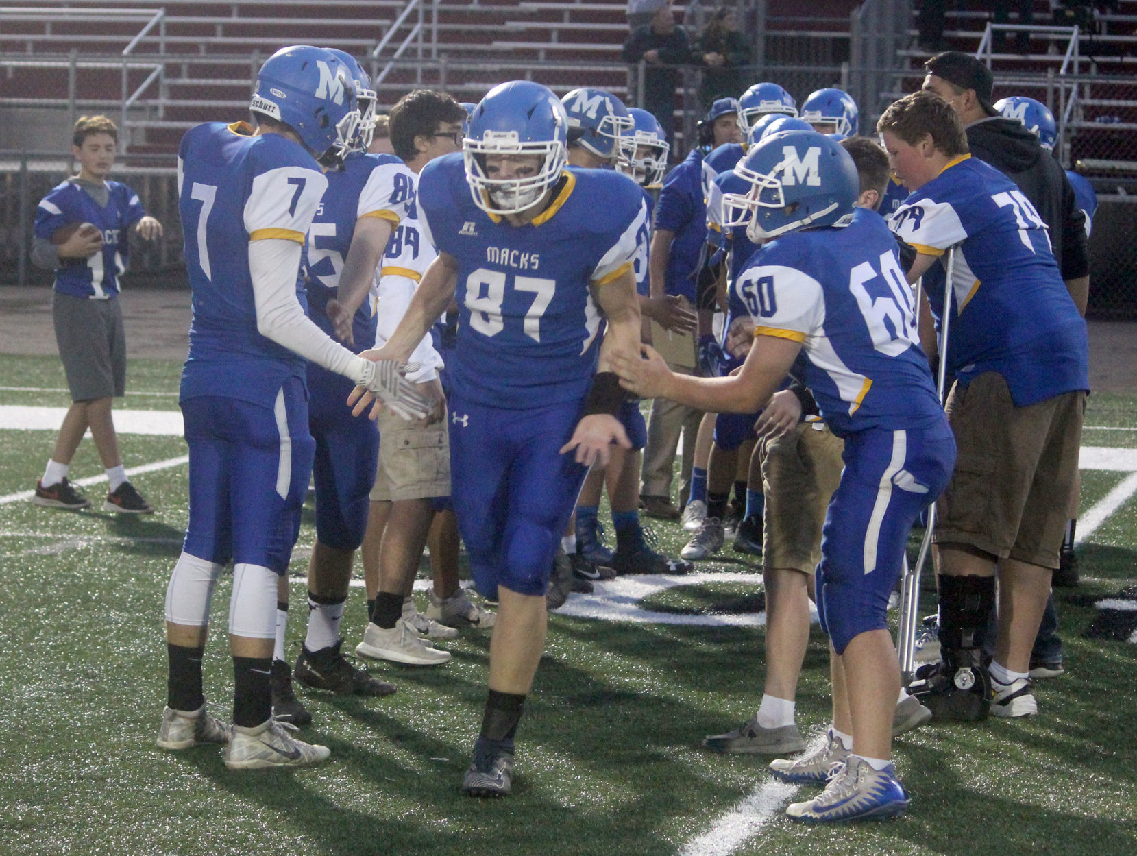 Phillips at McDonell football 9-27-19